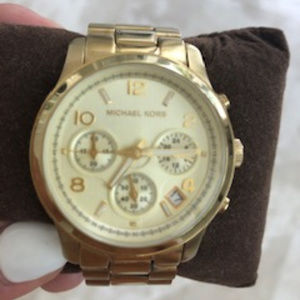 Gold Michael Kors Womens Watch